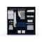 Manhattan Comfort Gramercy Wardrobe Armoire Closet, Tatiana Midnight Blue 107GMC4 - alternate 7